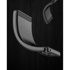 Husă iPhone 14 Plus, antișoc, cu model carbon, negru