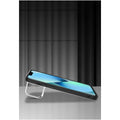 Husă iPhone 14 Plus, cu inel-suport, cu suport metalic la cameră, albastru