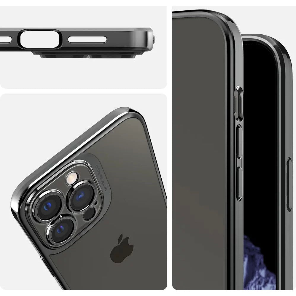 Husă iPhone 14 Plus, cu inel-suport, negru