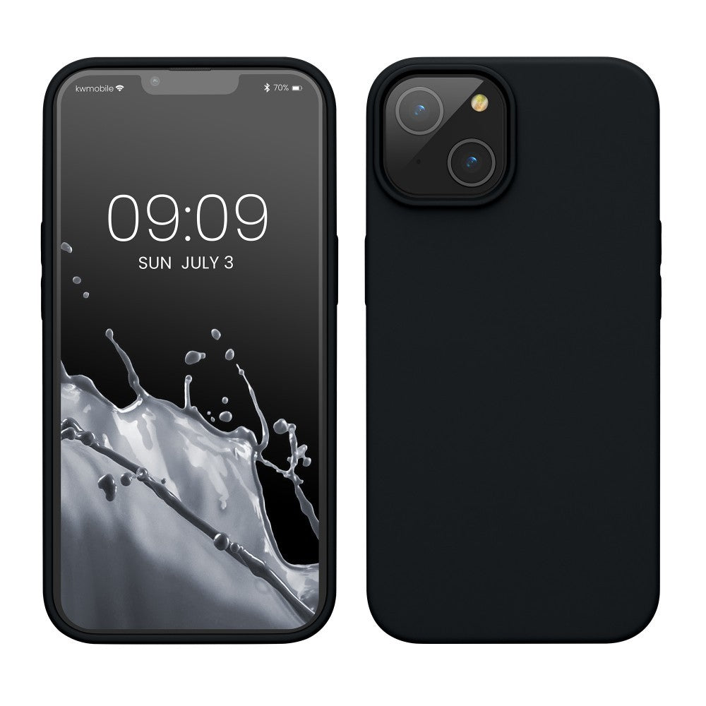 Husă iPhone 14 Plus, silicon, negru