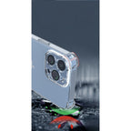 Husă iPhone 14 Pro, antișoc, transparentă, cu colțuri întărite, transparent