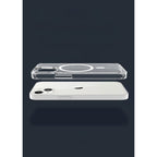 Husă iPhone 14 Pro, magnetică MagSafe, transparentă, transparent