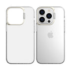 Husă iPhone 14 Pro Max, cu inel-suport, cu suport metalic la cameră, transparent