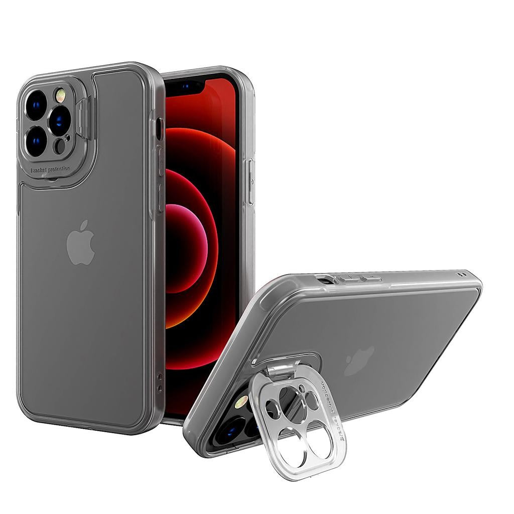 Husă iPhone 14 Pro Max, cu inel-suport, transparent