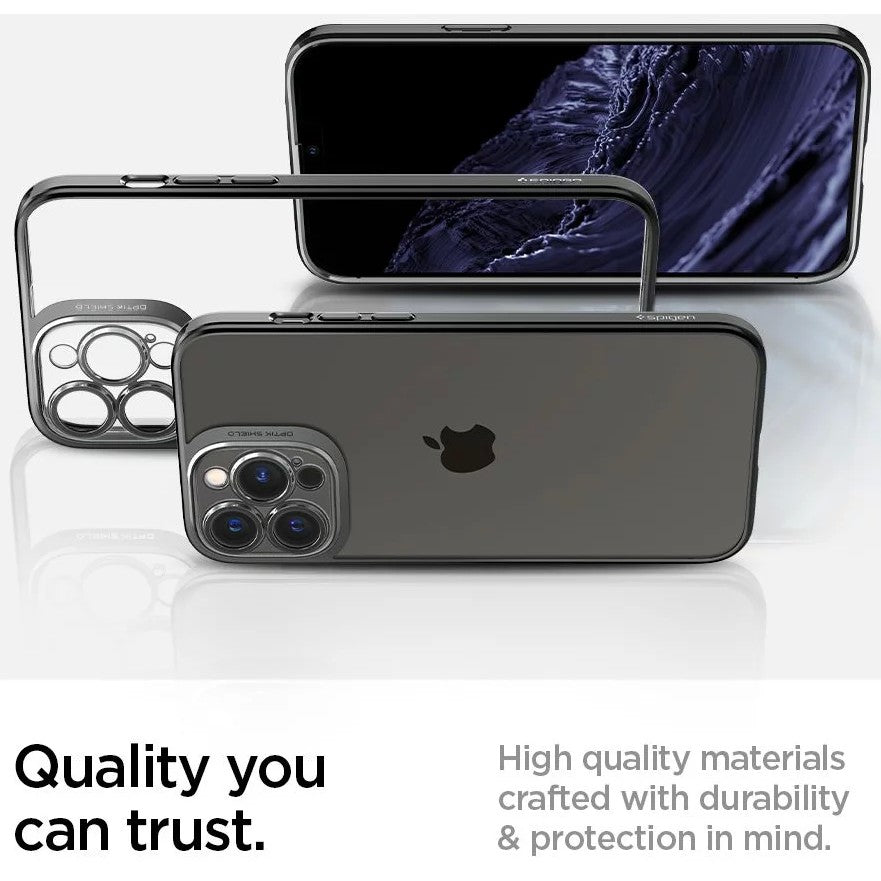 Husă iPhone 14 Pro Max, cu inel-suport, transparent