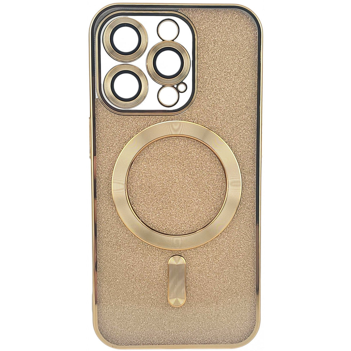 Husă iPhone 14 Pro Max, magnetică MagSafe, auriu