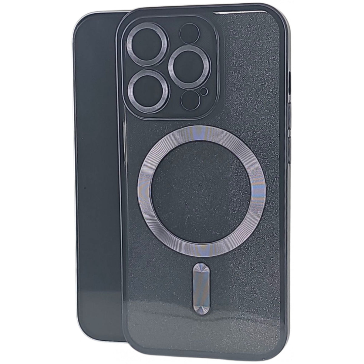 Husă iPhone 14 Pro Max, magnetică MagSafe, negru