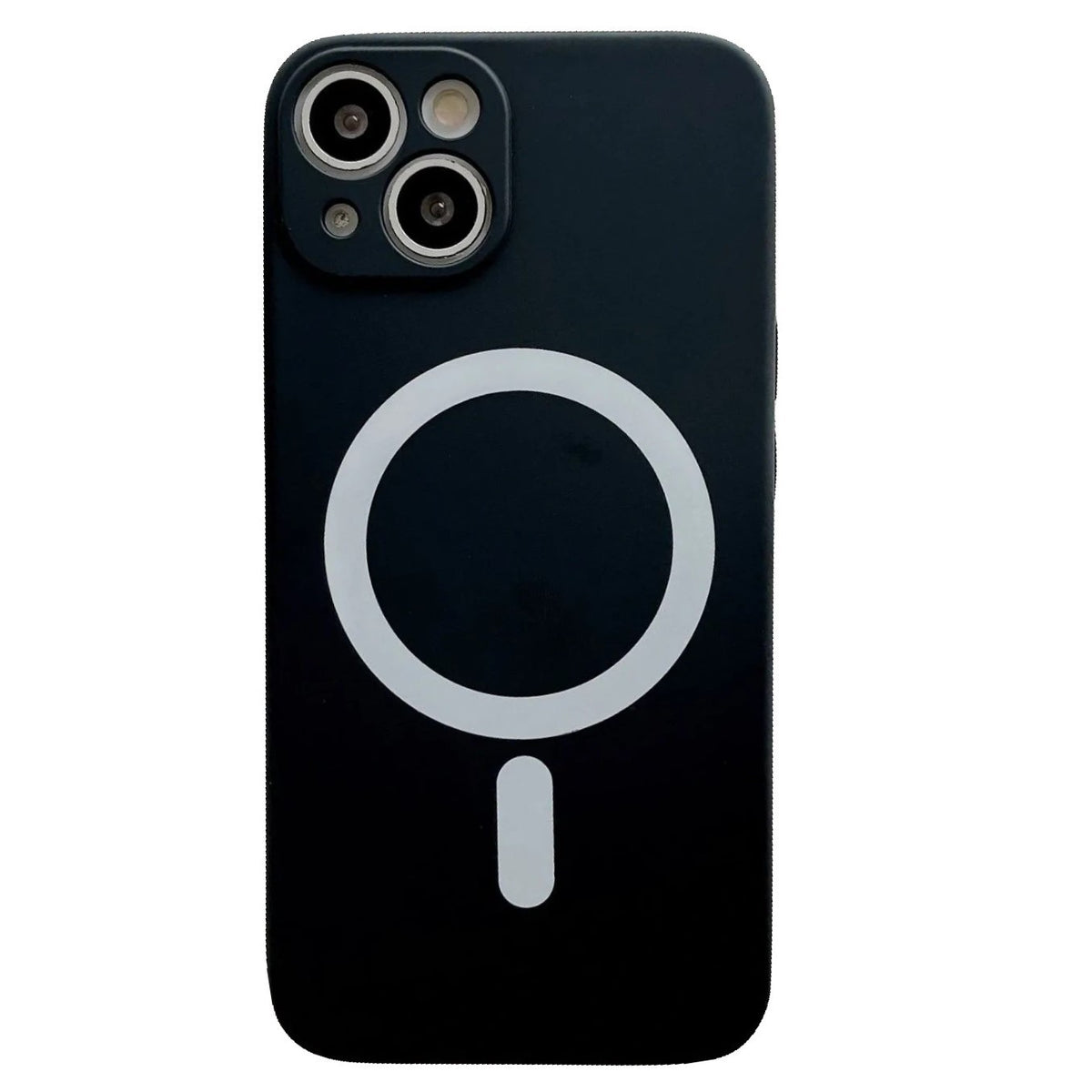 Husă iPhone 14 Pro Max, magnetică MagSafe, silicon, negru
