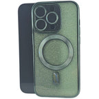 Husă iPhone 14 Pro Max, magnetică MagSafe, verde