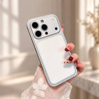 Husă iPhone 14 Pro Max, metalică unibody, mată, argintiu