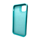 Husă iPhone 14 Pro Max, silicon, cu protecție fosforescentă pentru camere, bleu