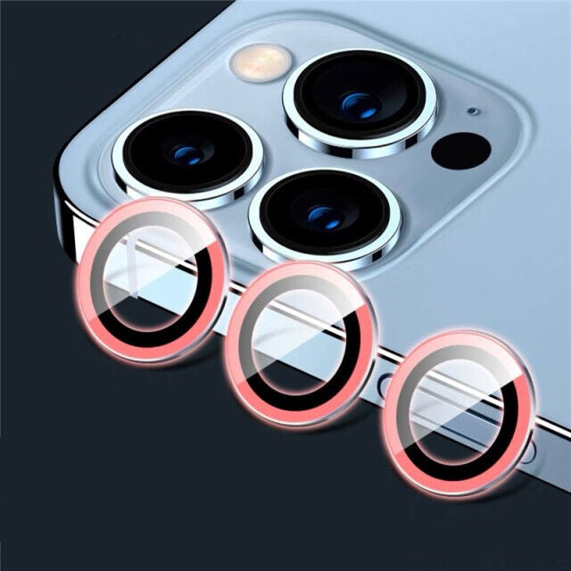Husă iPhone 14 Pro, silicon, cu protecție fosforescentă pentru camere, roz