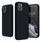 Husă iPhone 14, silicon, negru