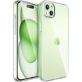 Husă iPhone 15 Plus, antișoc, transparentă, cu colțuri întărite, transparent