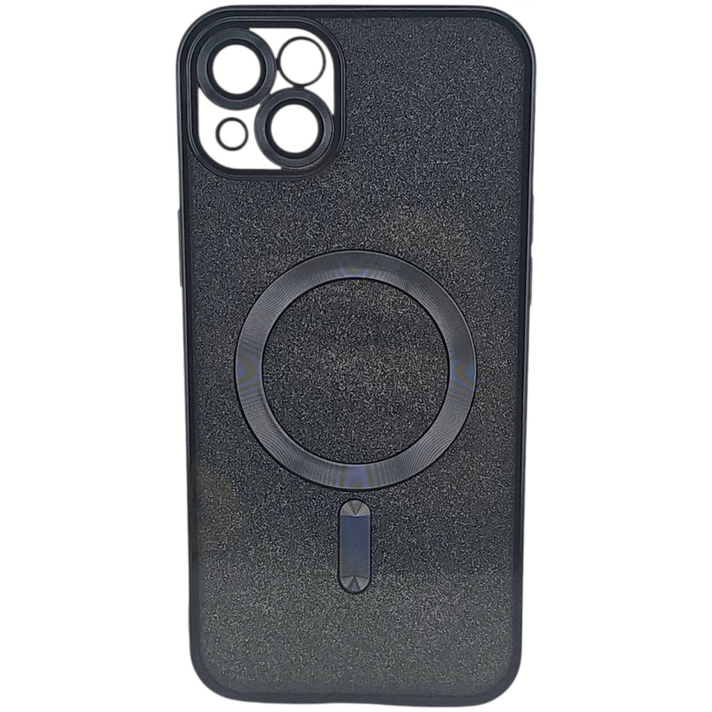 Husă iPhone 15 Plus, magnetică MagSafe, negru