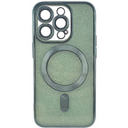 Husă iPhone 15 Pro, magnetică MagSafe, verde