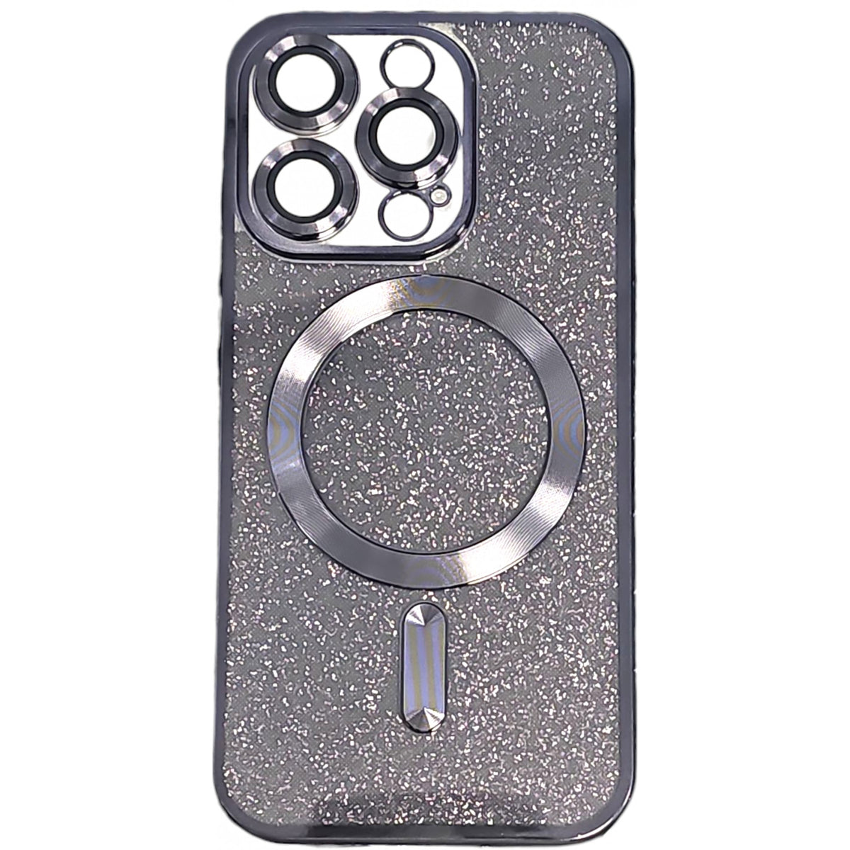 Husă iPhone 15 Pro Max, magnetică MagSafe, negru