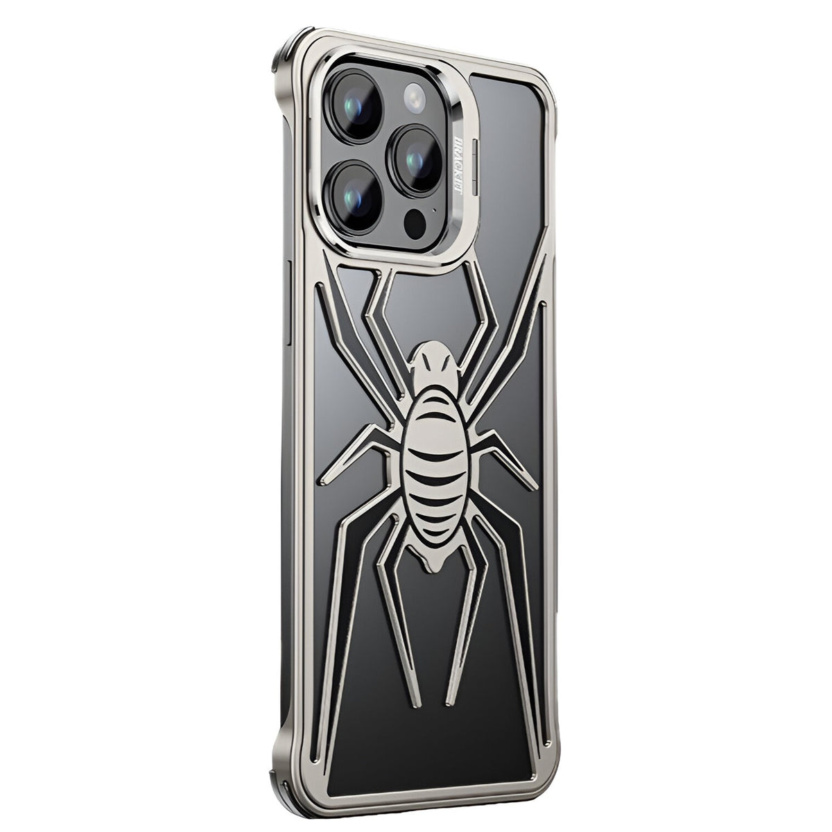 Husă iPhone 15 Pro Max, tip armură cu suport, negru/gri