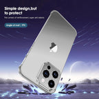 Husă iPhone 16, fără spate, doar colțuri și cameră, argintiu