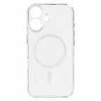 Husă iPhone 16, magnetică MagSafe, transparentă, din silicon, transparent
