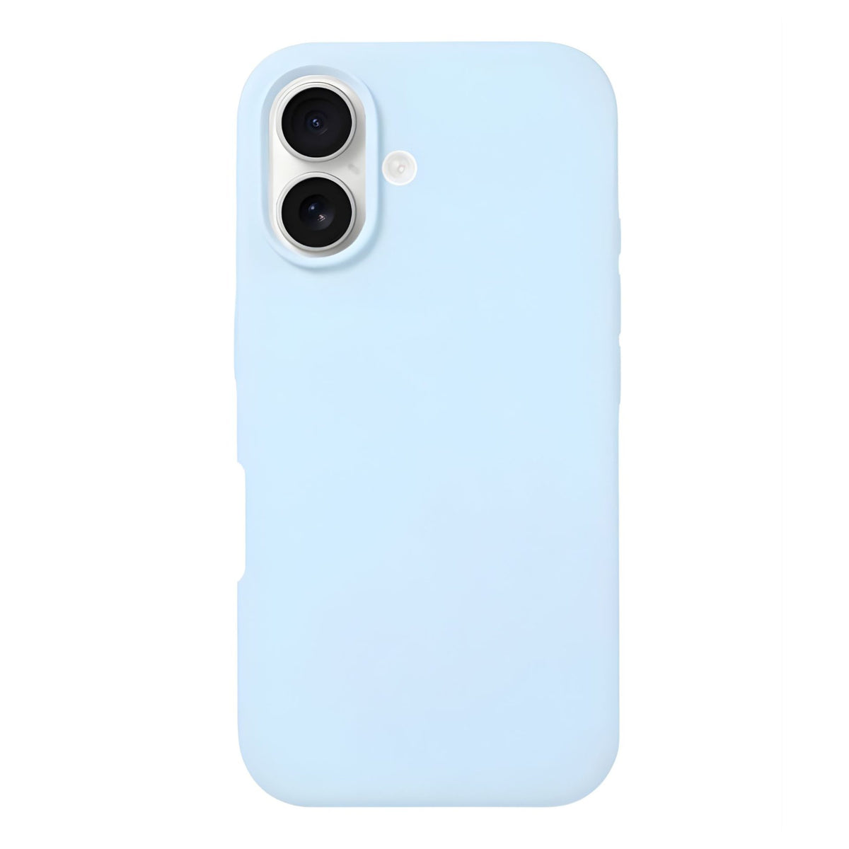 Husă iPhone 16 Plus, magnetică MagSafe, silicon, albastru deschis