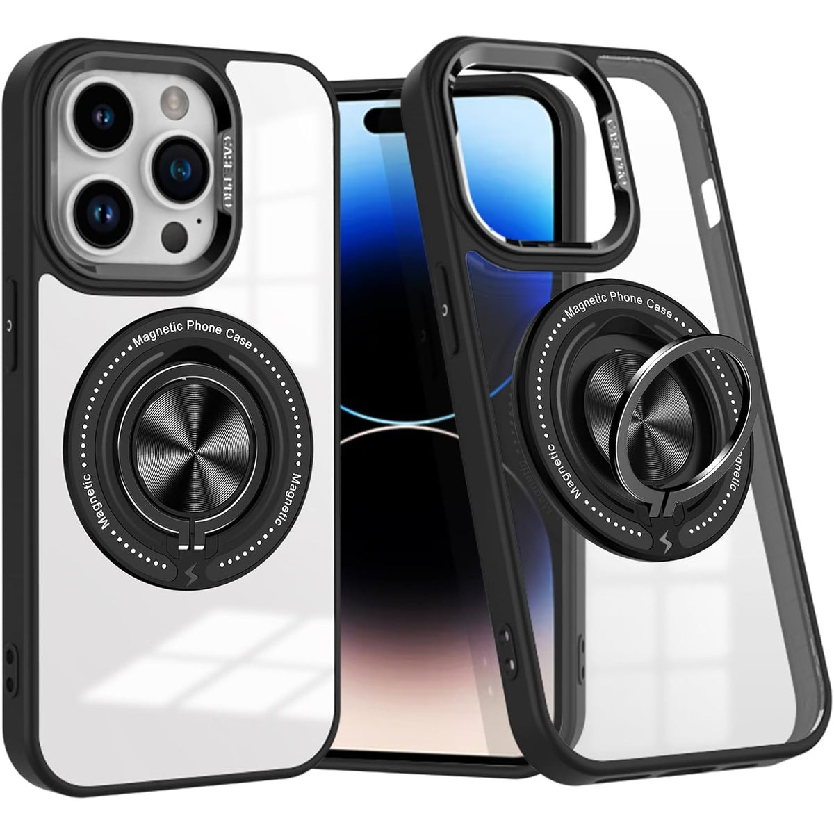 Husă iPhone 16 Pro, antișoc, negru
