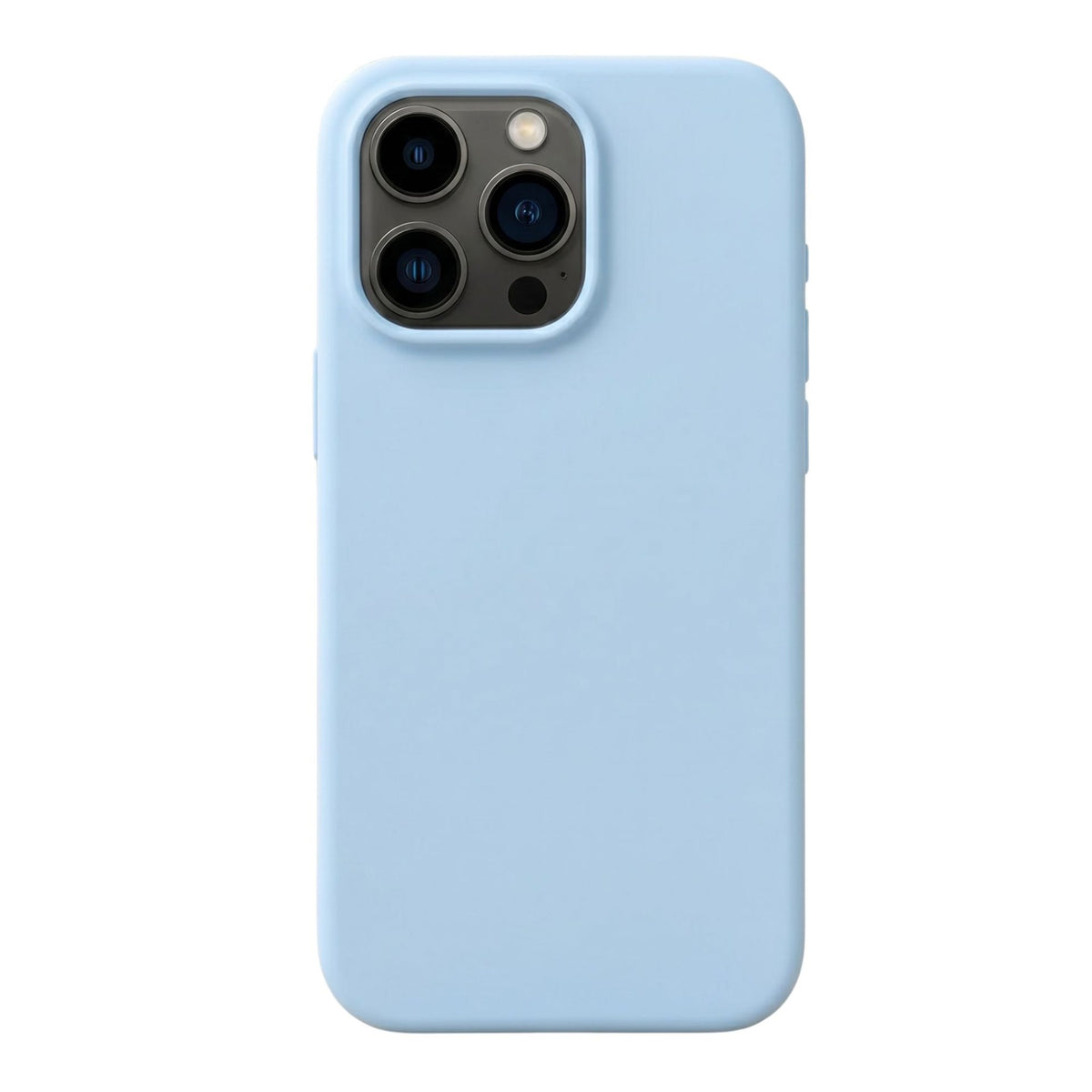 Husă iPhone 16 Pro, magnetică MagSafe, silicon, albastru deschis
