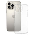 Husă iPhone 16 Pro Max, cu protecție porturi, transparent