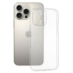 Husă iPhone 16 Pro Max, cu protecție porturi, transparent