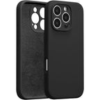 Husă iPhone 16 Pro, silicon, negru
