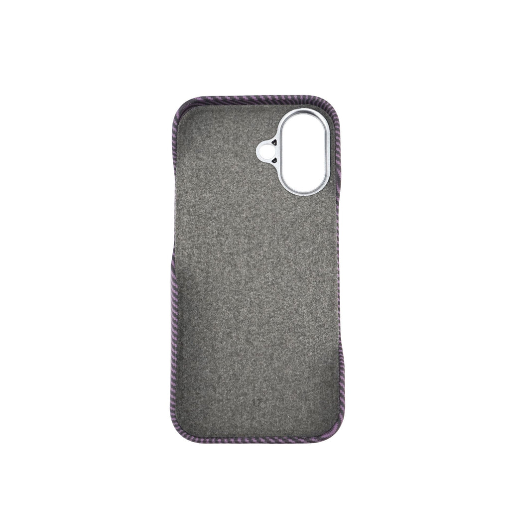 Husă iPhone 17, magnetică MagSafe, cu portcard detașabil, mov