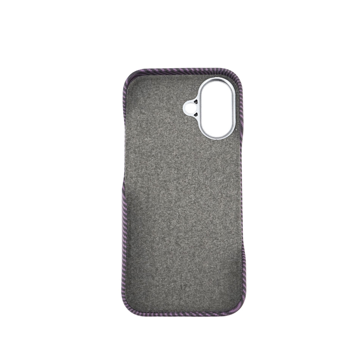 Husă iPhone 17, magnetică MagSafe, cu portcard detașabil, mov
