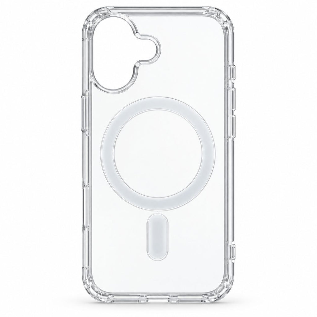 Husă iPhone 17, magnetică MagSafe, transparent