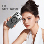 Husă iPhone 17 Pro Max, magnetică MagSafe, negru