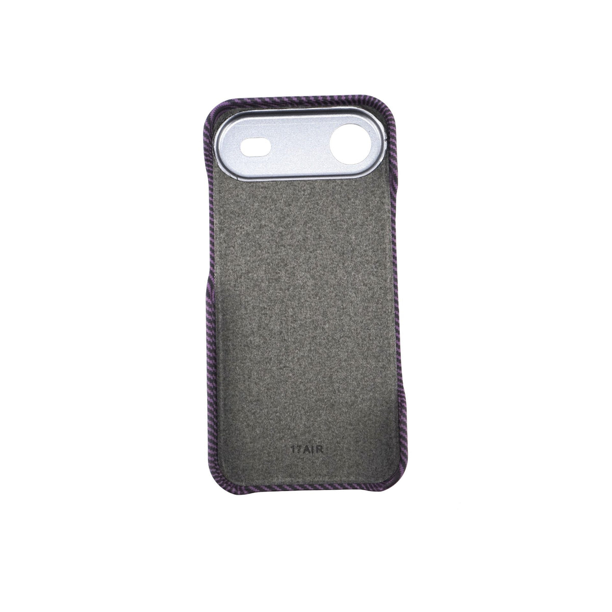 Husă iPhone Air, magnetică MagSafe, cu portcard detașabil, mov