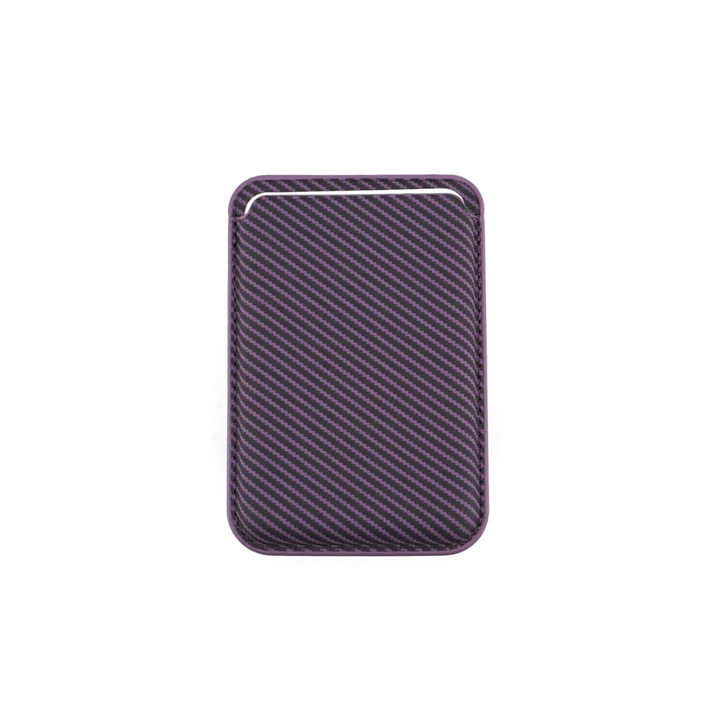 Husă iPhone Air, magnetică MagSafe, cu portcard detașabil, mov