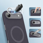 Husă iPhone Air, magnetică MagSafe, silicon, gri
