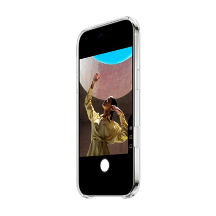 Husă iPhone Air, magnetică MagSafe, transparentă, din silicon, transparent