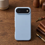 Husă iPhone Air, silicon, albastru deschis