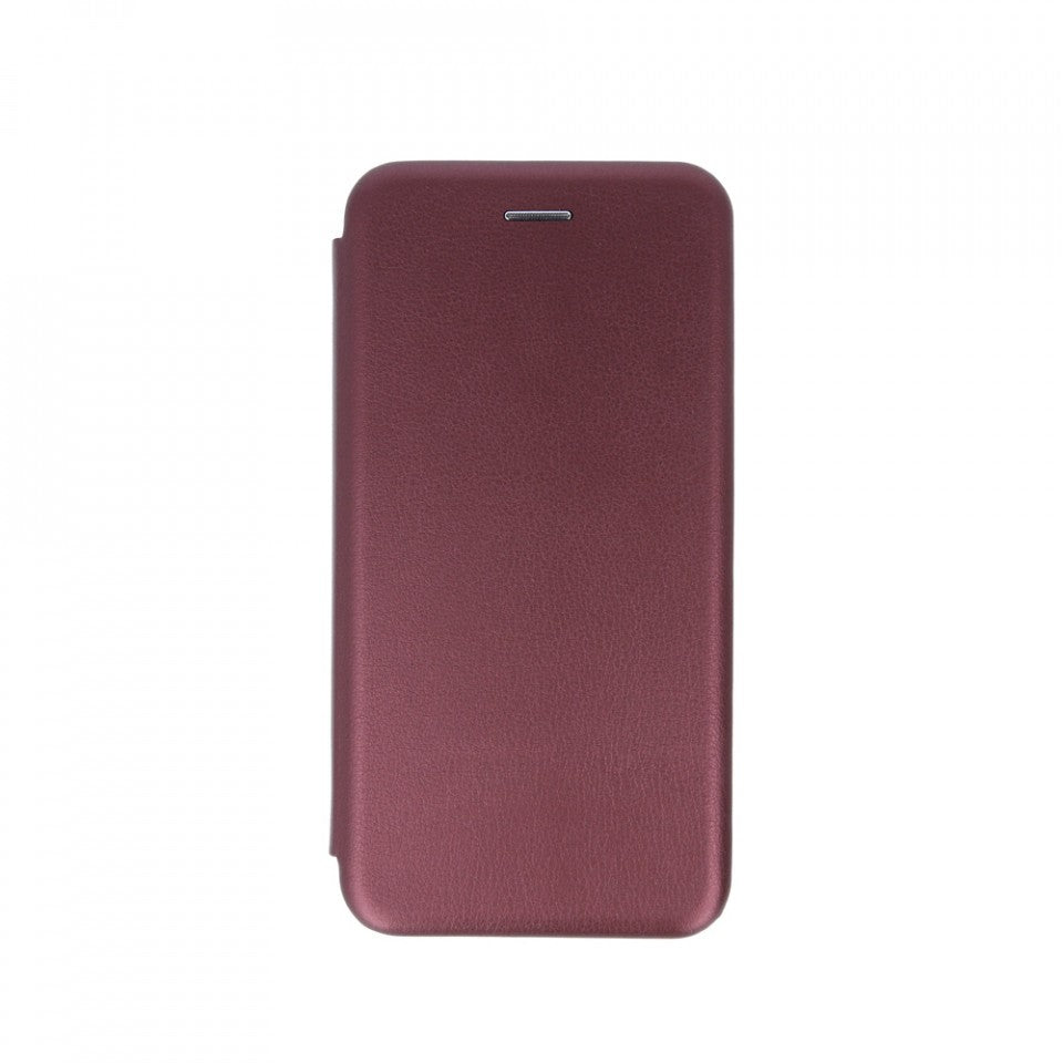 Husă Samsung Galaxy A02s / A03s, tip carte, bordo