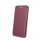 Husă Samsung Galaxy A02s / A03s, tip carte, bordo