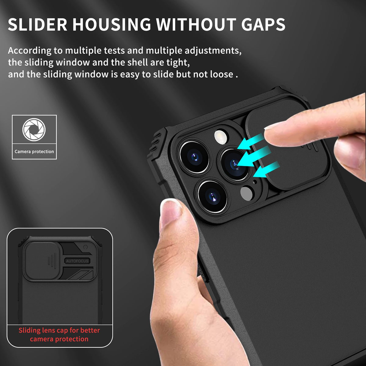 Husă Samsung Galaxy A02s / A03s, ultra-rezistentă cu suport, negru