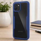 Husă Samsung Galaxy A03, 360° ultra-rezistentă, albastru
