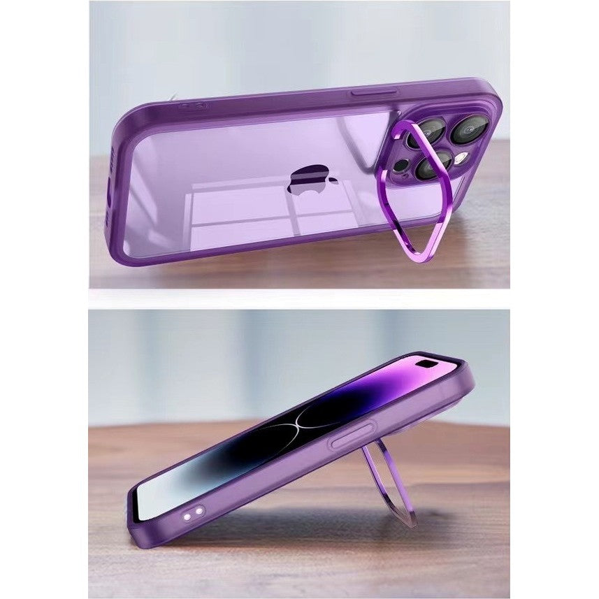 Husă Samsung Galaxy A03, cu inel-suport, mov