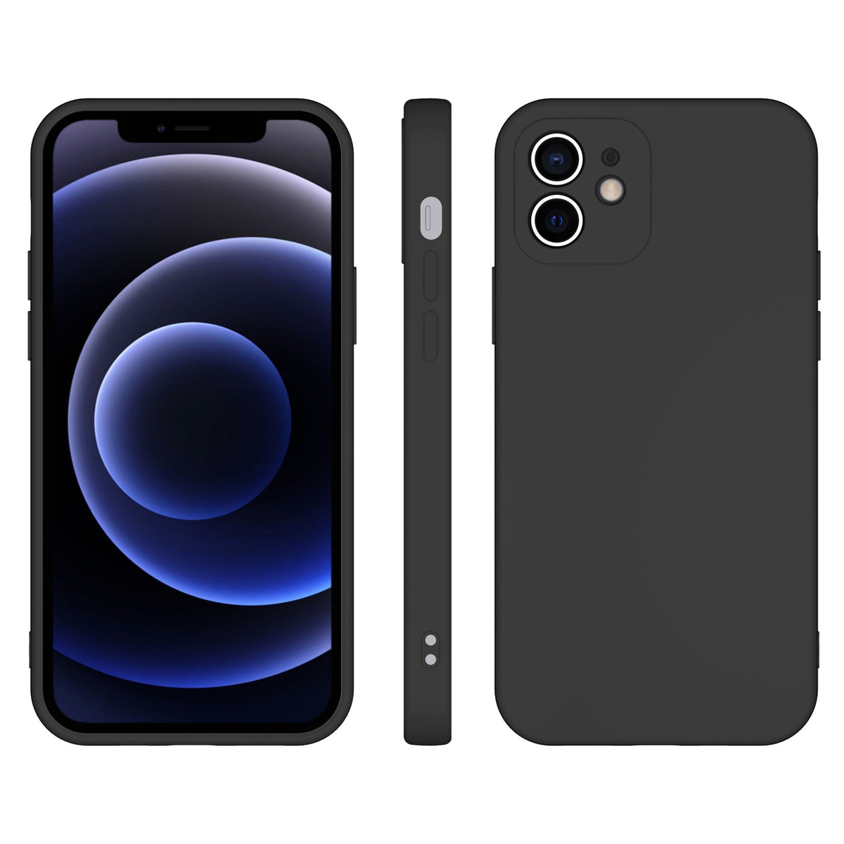 Husă Samsung Galaxy A03, silicon, negru