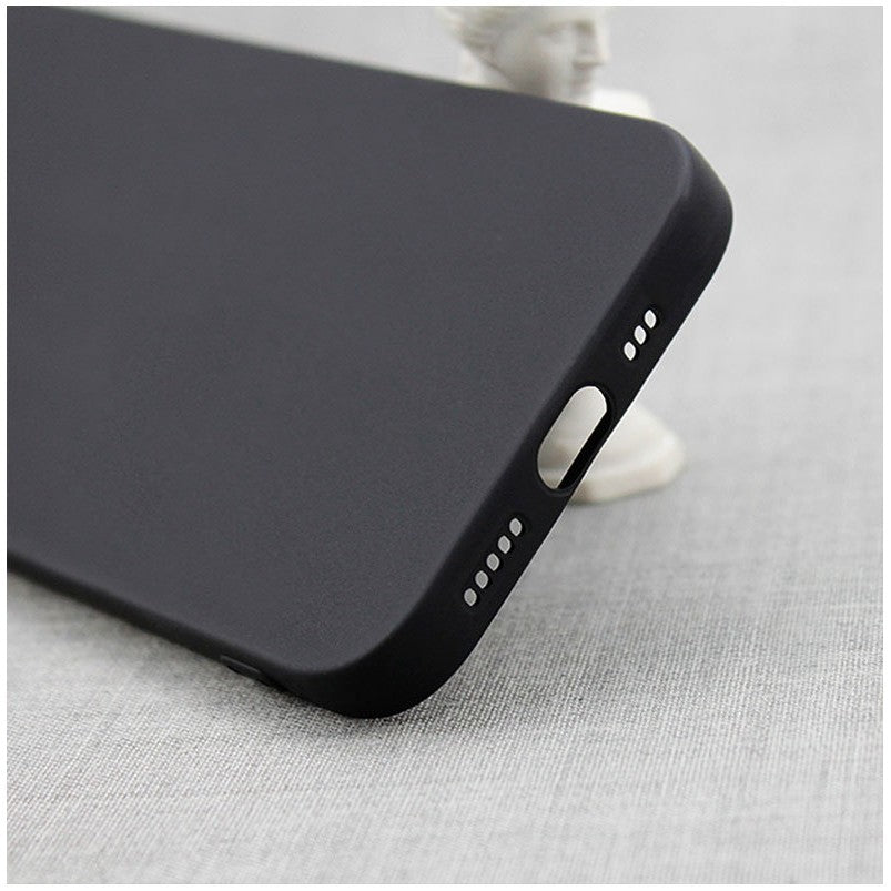 Husă Samsung Galaxy A03, silicon, negru