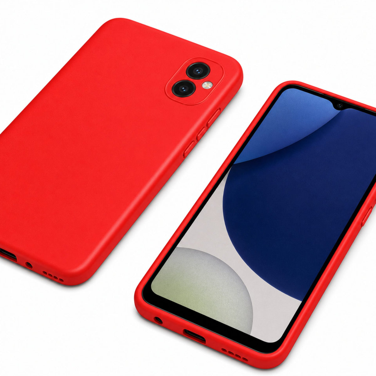 Husă Samsung Galaxy A03, silicon, roșu