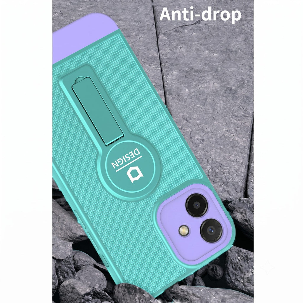 Husă Samsung Galaxy A03, tip armură, albastru/mov