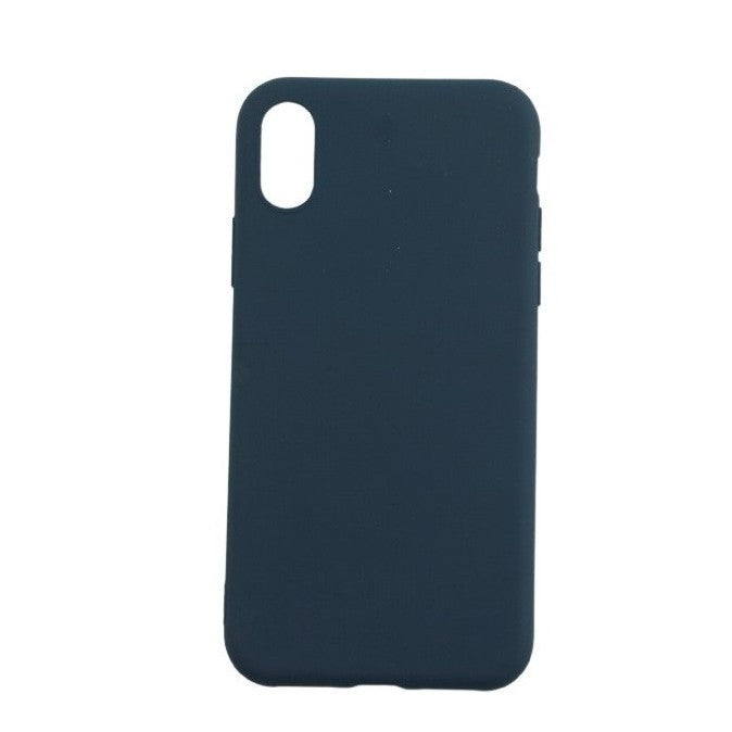 Husă Samsung Galaxy A12, mată, albastru închis