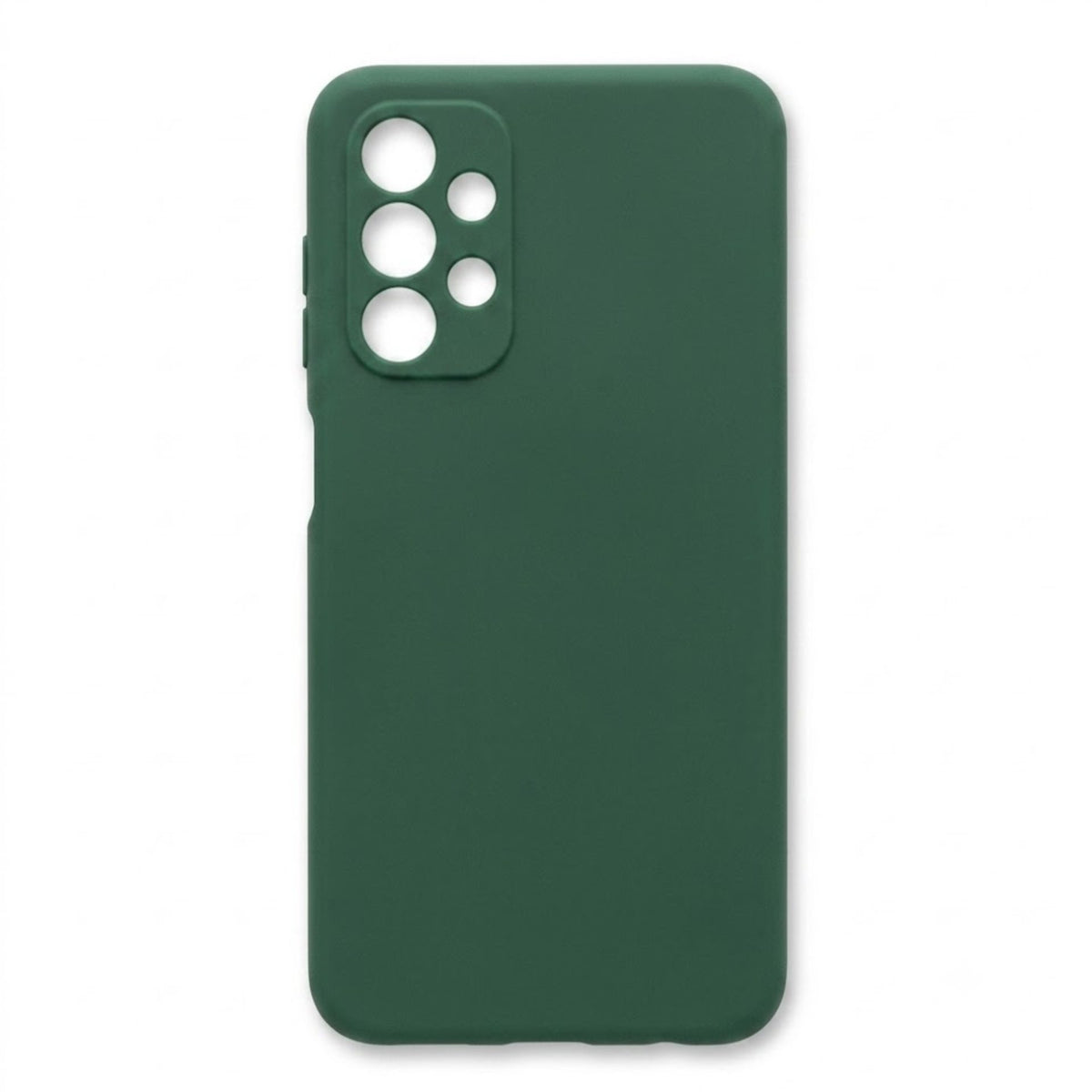 Husă Samsung Galaxy A13 4G, silicon, verde închis